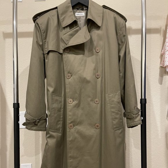 *SOLD* Giorgio Armani Men's Insulated Trench - Picture 3 of 11